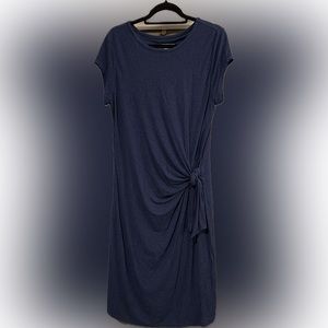 LOFT Ladies Front Tie Casual Dress Size L